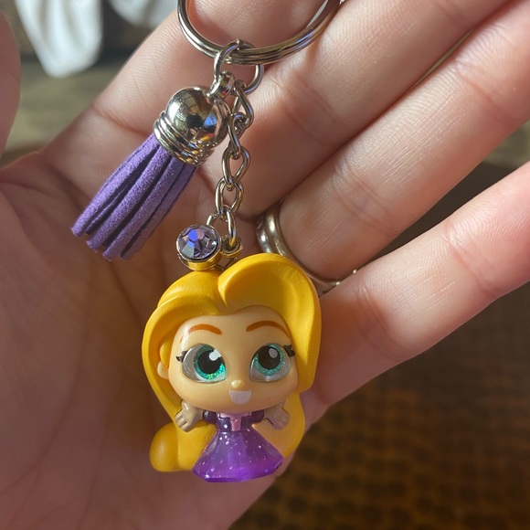 Disney Accessories Disneys Tangled Keychain Poshmark